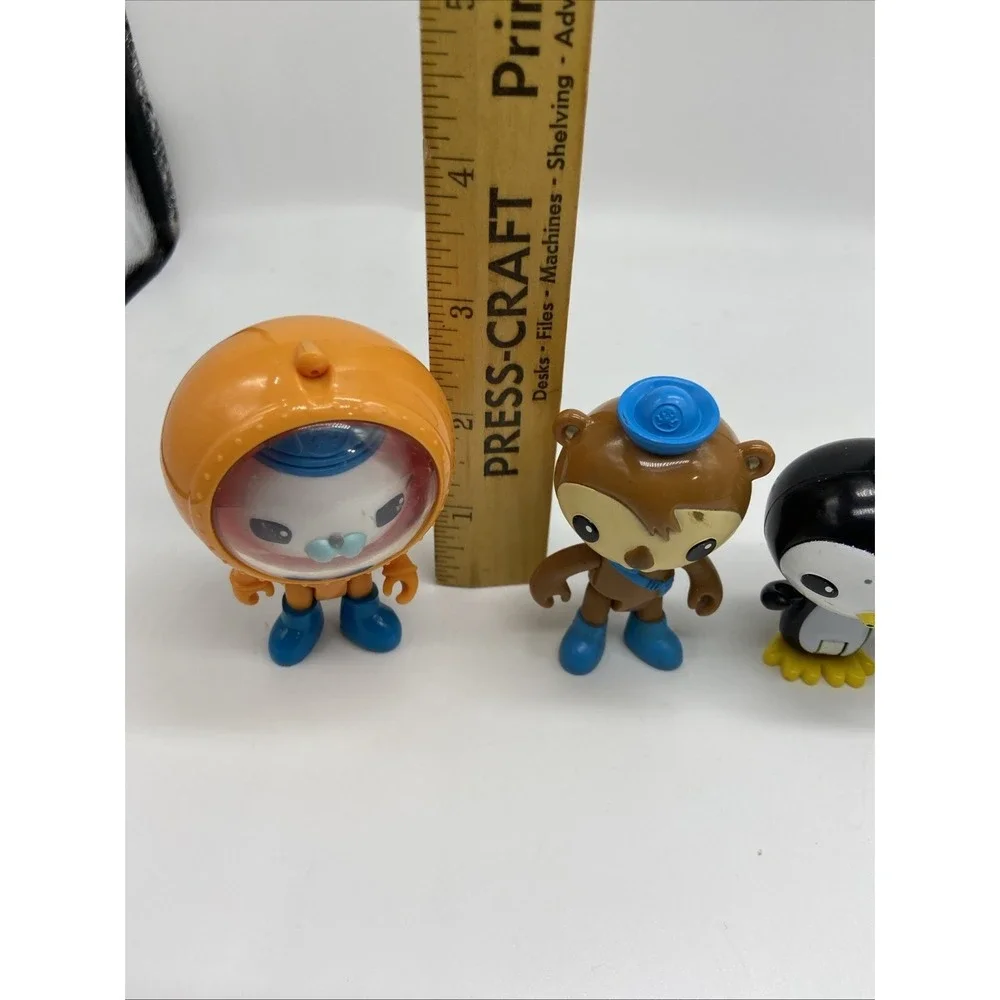 Mattel Octonauts Captain Barnacles Shellington Peso‎ Kwazii Lot (4) Figures